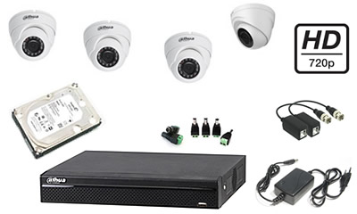 dvr dahua 4 canale, camere video ip, camere megapixel, camere infrarosu